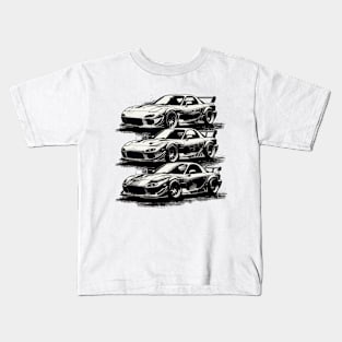 Mazda RX7 Kids T-Shirt